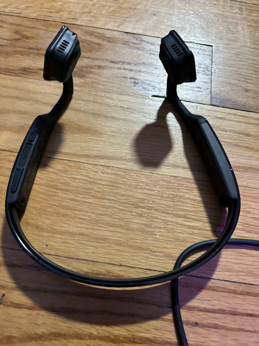 Aftershokz Bluez 2 AS500 Bone Conduction Headphones Black Tested Work Great!
